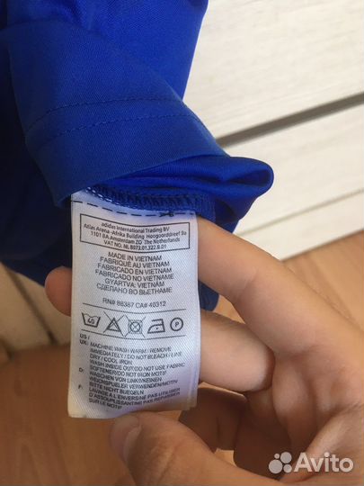 Футболка Adidas мужская синяя