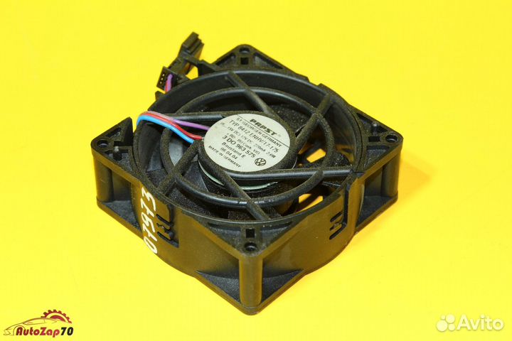 VW Phaeton Вентилятор переднего левого сиденья