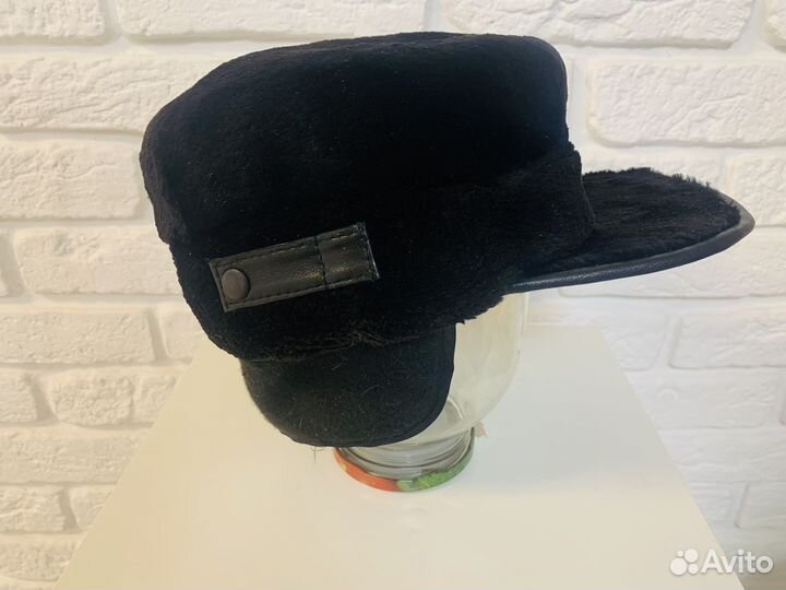 Шапка из стриженного бобра, 60р