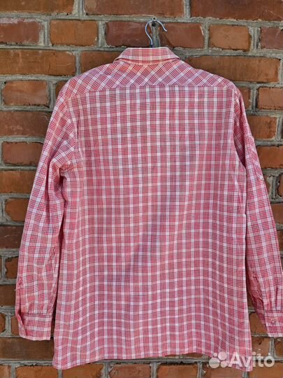 Рубашка винтажная 46 периода СССР хлопок