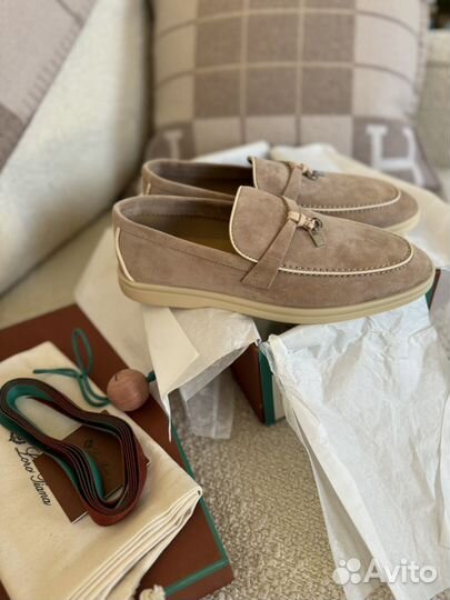 В наличии Лоферы loro piana 36-40 summer Walk