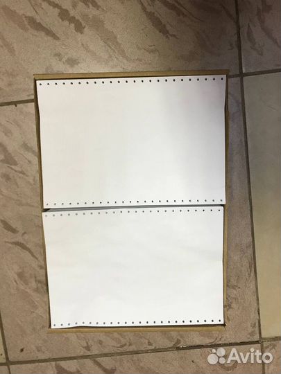 Бумага с отрывной перфорацией А4