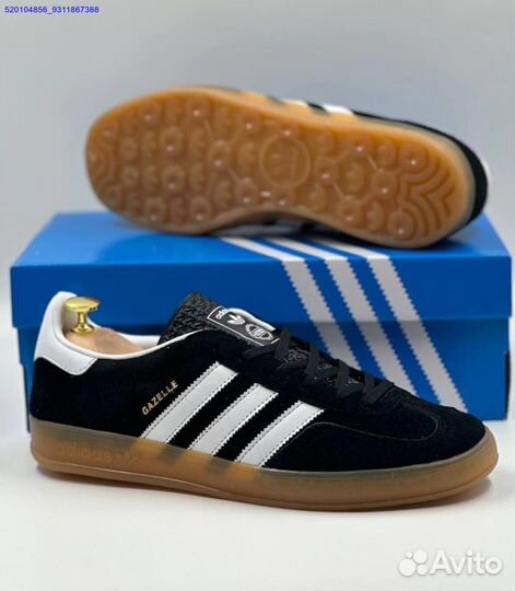 Кроссовки Adidas Gazelle Black (Арт.79953)