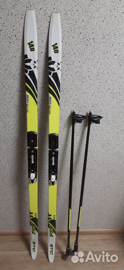 Лыжный комплект с палками + Лыжные ботинки