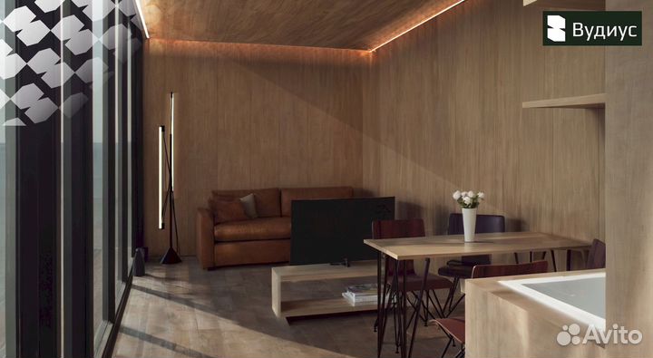 Готовый модульный дом для сдачи в аренду