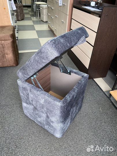 Пуф новый с крышкой