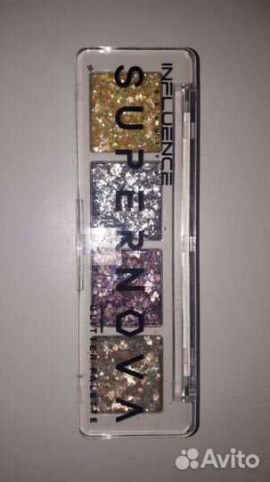 Палетка глиттеров Influence beauty