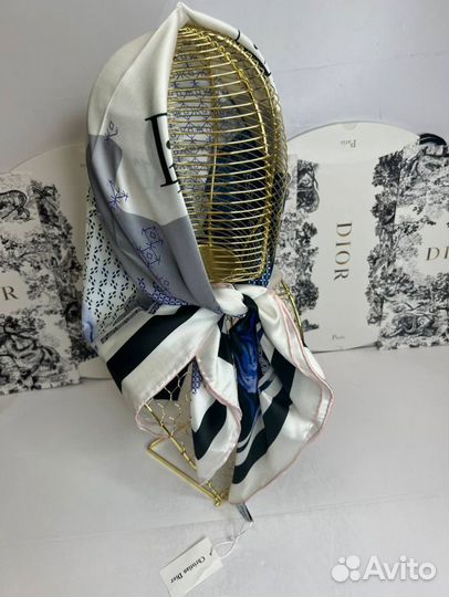 Стильный Платок из Шелка ручной шов Летний