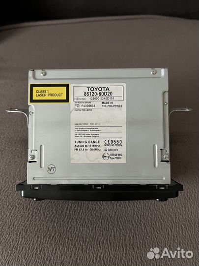Магнитола toyota prado 150