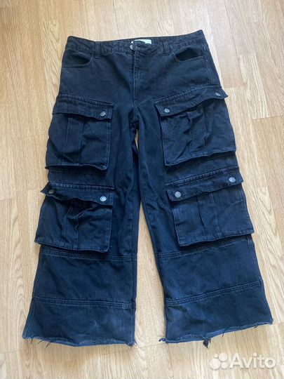 Широкие джинсы balenciaga rick owens type