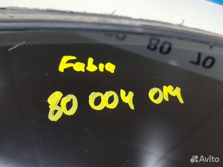 Стекло глухое R. Skoda Fabia (1999-2007)