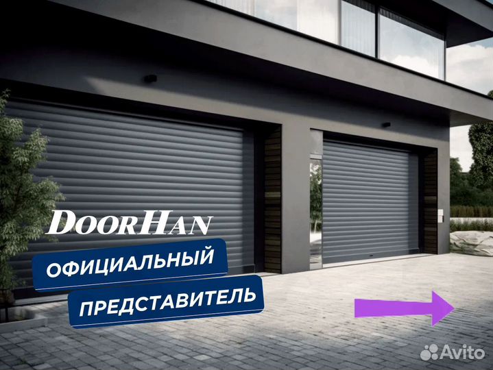 Ворота подъемные секционные