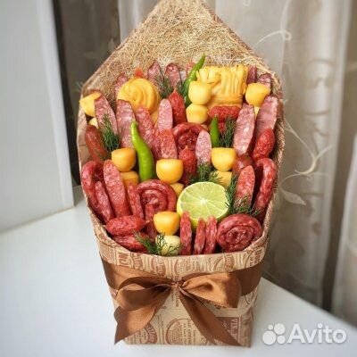 Мужские букеты съедобные