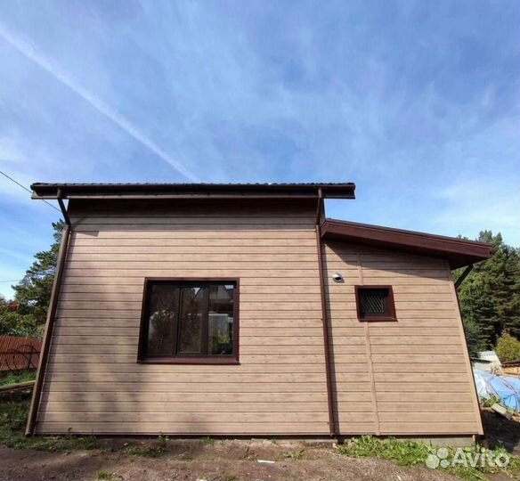 Фасадные работы Сайдинг монтаж