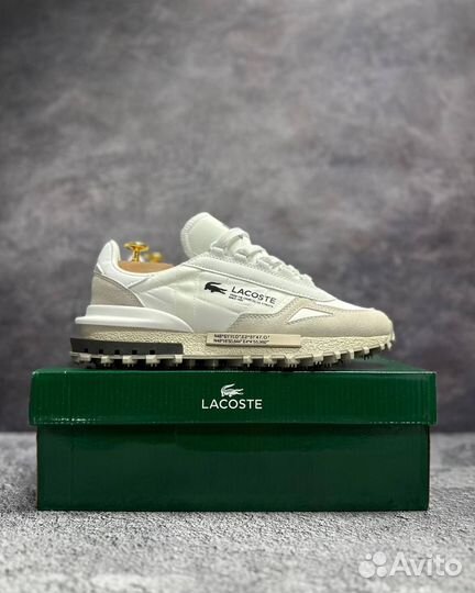 Мужские Кроссовки Lacoste Beige 41-45