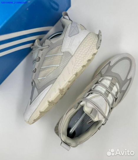 Кроссовки Adidas ZX 1000 White (Арт.21942)