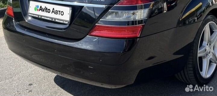 Бампер передний и задний mercedes s-класс w221