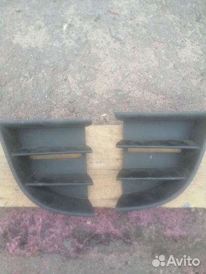 Решетка в бампер skoda octavia a5