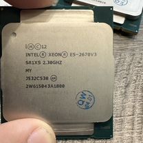 Процессоры E5 2670v3 2011-3 12/24 3.1ghz