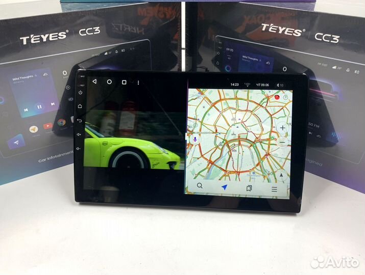 Магнитола на андройде Teyes 6/128