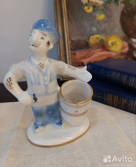 Антикварные фарфоровые статуэтки времен СССР