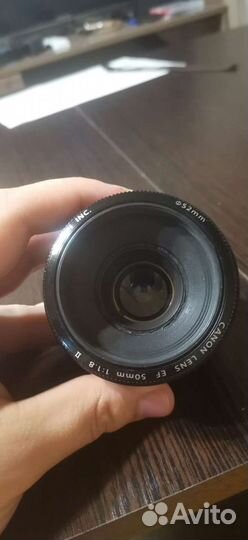 Объектив canon 50mm