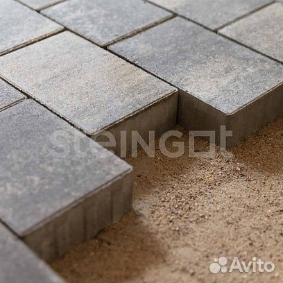 Тротуарная плитка Штайнгот,Новый Город,ColorMix 40