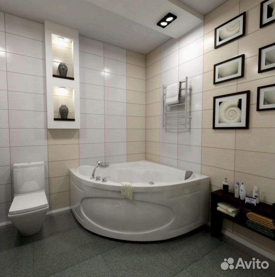 Ванна акриловая Afrodira 150*150 Marka One