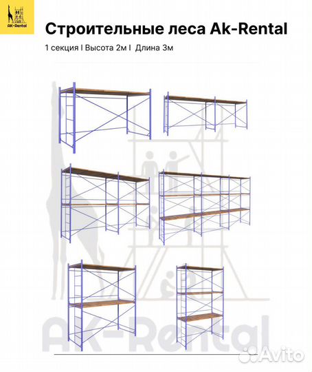 Строительные леса и вышки туры