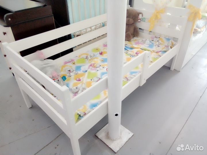 Детская Кроватка Тахта (сосна) 1700-800