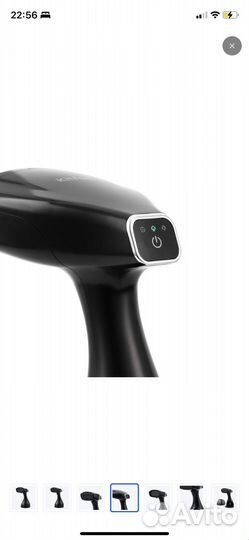 Отпариватель Kitfort кт-965, черный