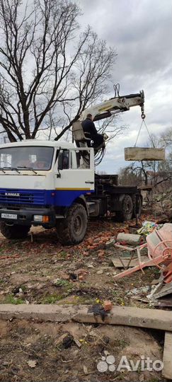 Услуги манипулятора камаз вездеход