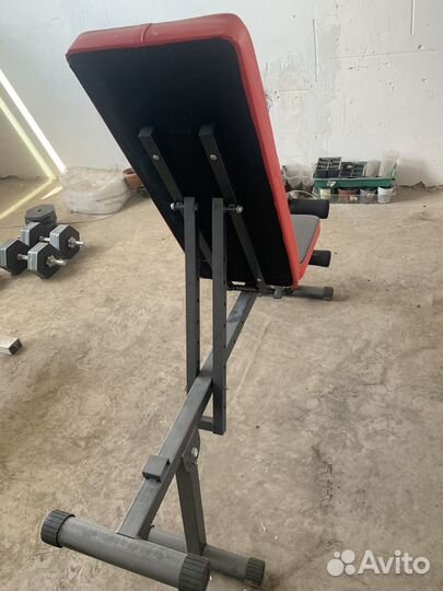 Скамья для жима наклонная регулируемая