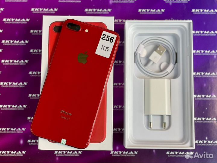 iPhone 8 Plus 256Gb Red б/у