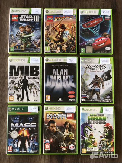 Игры Xbox 360 лицензия
