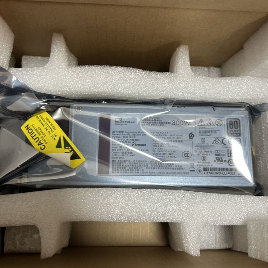 [865414-B21] Блок Питания Hp 800w865409-001 G10 Бу