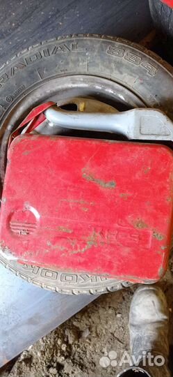 Ретро Канистра с лейкой металлическая