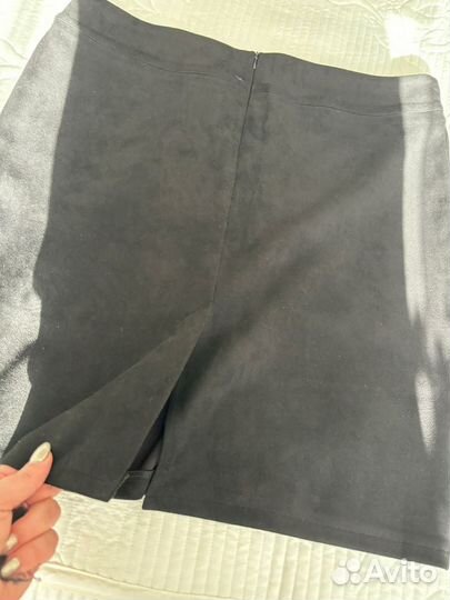 Замшевая юбка