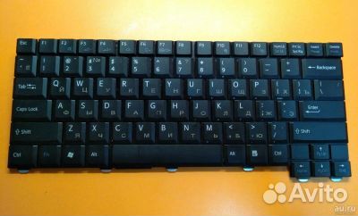 Б/У клавиатура для ноутбука Sony VGN-B