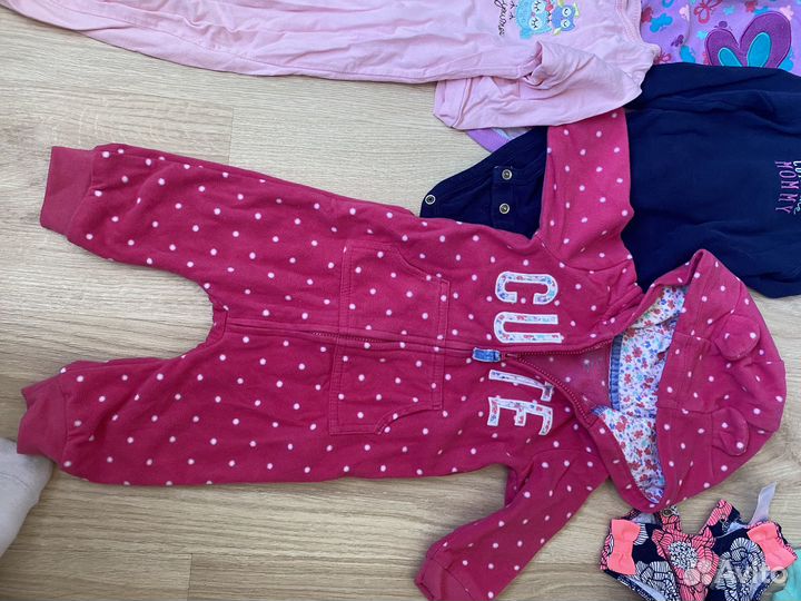 Одежда на девочку пакетом 62 74