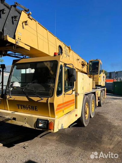 Аренда и услуги автокрана, 50 т, 40 м, с гуськом 16 м