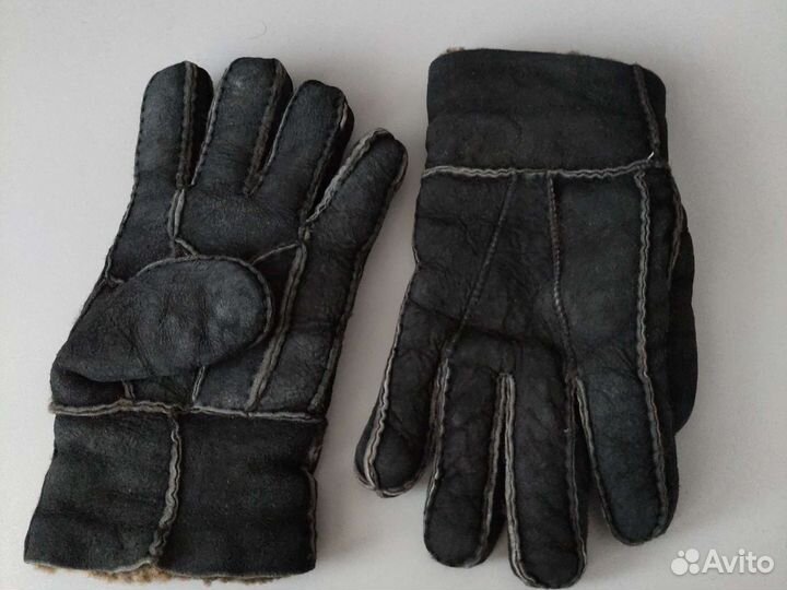 Перчатки меховые на подростка