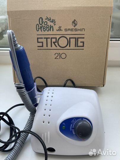 Аппарат для маникюра strong 210 оригинал