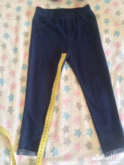 Джегинсы Kiabi, трегинсы GeeJay 86-92 размер