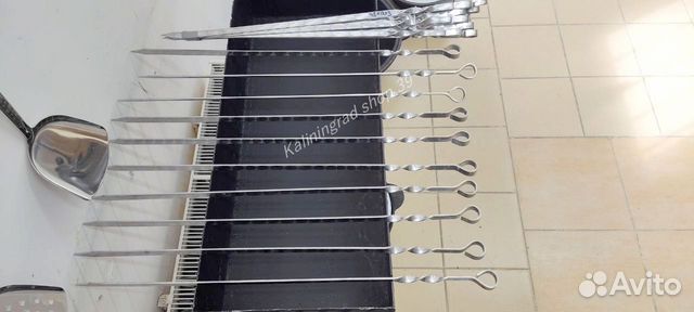 Шампура из нержавейки рабочая длина 50см