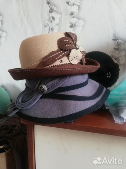 Головные уборы женские осень весна