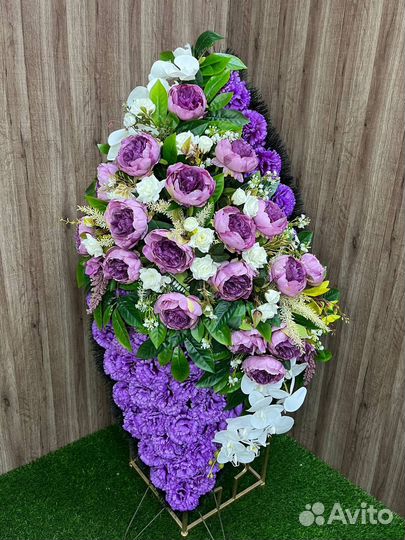 Ритуальные венки, корзинки, композиции оптом