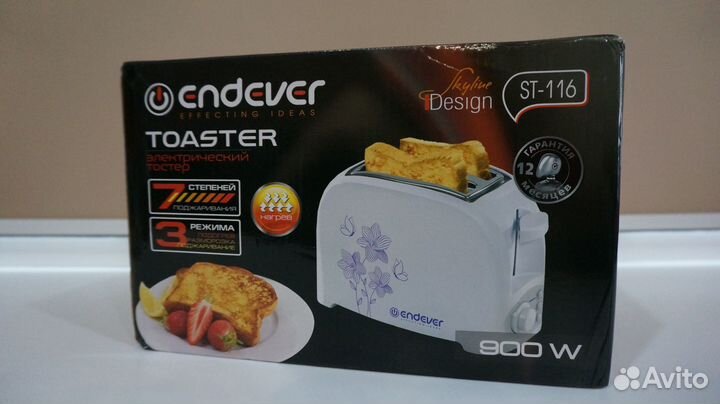 Тостер Endever ST-116