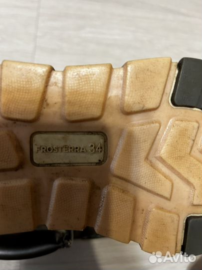 Ботинки для девочки демисезонные 34 размер