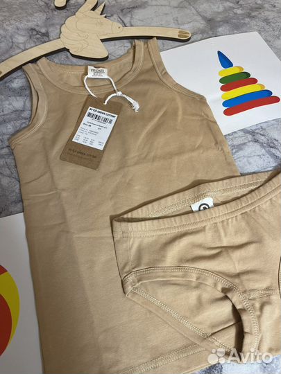 Musli green cotton нижнее белье на девочку новое